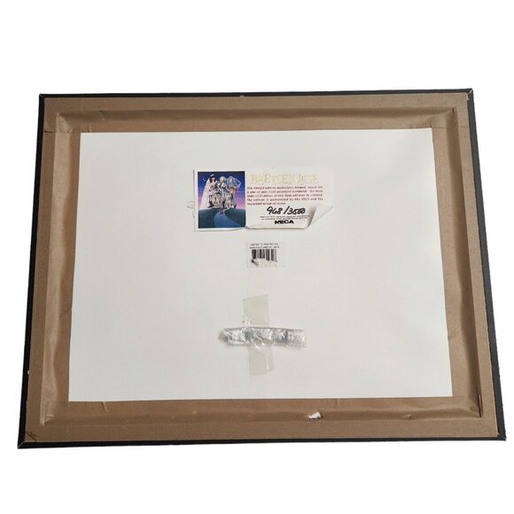 NECA Beetlejuice Limited Edition Movie Art Film Cell Art 968/3500 - Picture 2 of 6